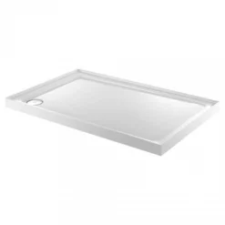 Just Trays JTFusion Low Profile 1200 X 800mm Stone Resin Non-Slip Shower Tray With LH Waste - 3 Ups