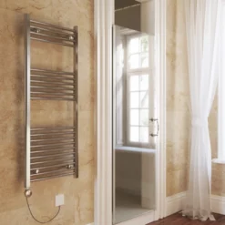Terma Leo Electric Towel Rail With 43D Element 1200x500mm Chrome - WLLLE120050-43D 10 Terma Leo Electric Towel Rail With 43D Element 1200x500mm Chrome - WLLLE120050-43D -UK Bathroom Supplies Sales 66ab6d98 9434 43d4 9dc6 0fe80067b61a 1