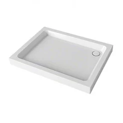 Mira Flight Deep 900 X 900mm Stone Resin Square Shower Tray With Waste
