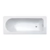 Essential Camden Rectangular Single Ended Bath 1600mm X 700mm With No Tap Holes White - EB542