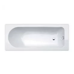 Essential Camden Rectangular Single Ended Bath 1600mm X 700mm With No Tap Holes White - EB542