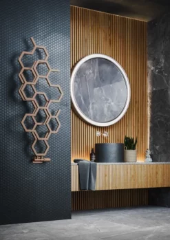 Terma Hex Designer Radiator 1200x486mm Bright Copper - WGH2X122048KBCOZX -UK Bathroom Supplies Sales 7693e2b8 0a4a 43c4 80f2 81615fd1ed63