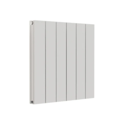 Towelrads Ascot White Aluminium Single Designer Radiator 600x407mm - 510028