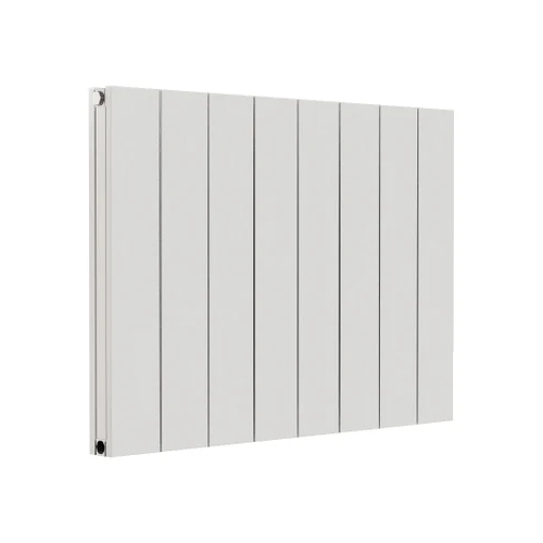 Towelrads Ascot White Aluminium Double Designer Radiator 600x817mm - 510020 3 Towelrads Ascot White Aluminium Double Designer Radiator 600x817mm - 510020