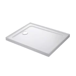 Mira Flight Low Profile 1200 X 900mm Stone Resin Shower Tray With Waste - 4 Ups