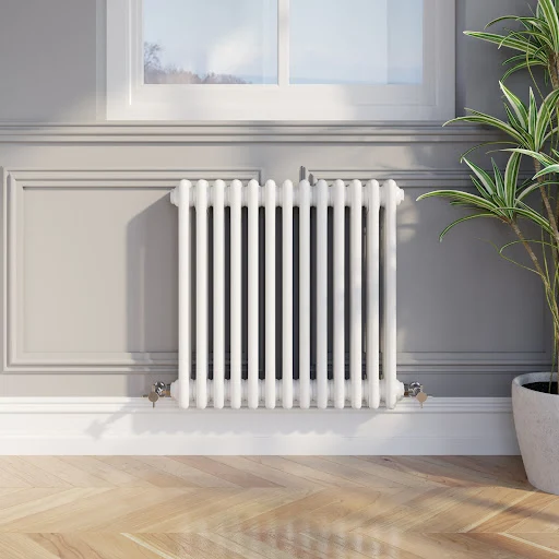 Park Lane Traditional Colosseum Triple Bar Column Radiator White 600 X 605mm 3 Park Lane Traditional Colosseum Triple Bar Column Radiator White 600 X 605mm