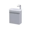 RAK Ceramics Resort 450 Cloakroom Basin Unit In Matt Stone - RAKRSTWBU45601 -UK Bathroom Supplies Sales 80ed6cbc f68d 46c3 ac2c 7924c0da4343