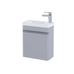 RAK Ceramics Resort 450 Cloakroom Basin Unit In Matt Stone - RAKRSTWBU45601