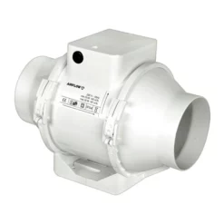 Airflow Aventa 100mm Mixed Flow Extractor Fan With Timer - 9041086