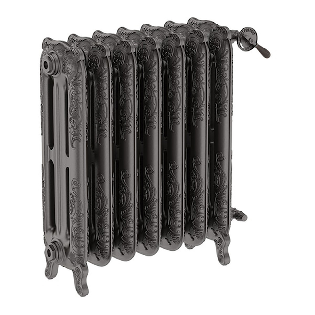 Terma Oxford Freestanding Cast Iron Radiator 710x606mm Raw Metal - WGOXF071060 3 Terma Oxford Freestanding Cast Iron Radiator 710x606mm Raw Metal - WGOXF071060