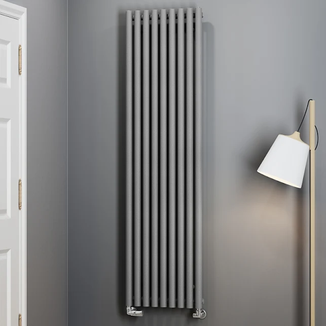 Terma Rolo-Room Designer Radiator 1800x480mm Salt N Pepper - WGROR180048KSPPUC01 3 Terma Rolo-Room Designer Radiator 1800x480mm Salt N Pepper - WGROR180048KSPPUC01