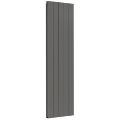 Towelrads Ascot Anthracite Aluminium Double Designer Radiator 1800x510mm - 510087