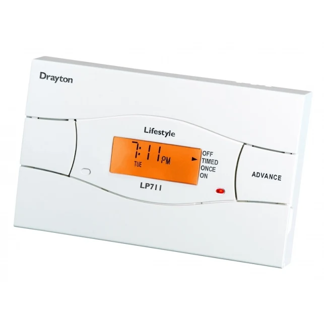 Drayton LP711 7 Day Electronic Timeswitch - 25478 3 Drayton LP711 7 Day Electronic Timeswitch - 25478
