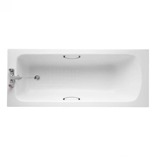 Armitage Shanks Sandringham 21 - Bath 1700 X 700mm 2 Tap Hole With Grips And Tread - E028401 3 Armitage Shanks Sandringham 21 - Bath 1700 X 700mm 2 Tap Hole With Grips And Tread - E028401