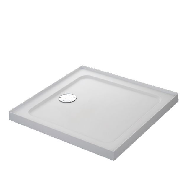 Mira Flight Safe Low Profile 760 X 760mm Stone Resin Square Non-Slip Shower Tray With Waste - 4 Ups 3 Mira Flight Safe Low Profile 760 X 760mm Stone Resin Square Non-Slip Shower Tray With Waste - 4 Ups