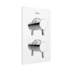 Bristan Prism Recessed Thermostatic Dual Control Shower Valve PM2 SHCDIV C -UK Bathroom Supplies Sales 8c969a60 df74 4996 85bd ddb3f41ff641