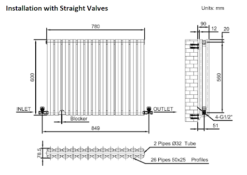 DuraTherm Horizontal Oval Tube Double Panel Designer Radiator - 600 X 780mm Anthracite -UK Bathroom Supplies Sales 93703470 a5e9 4690 97c7 fb297aaa86b2 1
