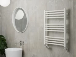 Terma Fiona Heated Towel Rail 660x500mm Matt White - WGFIN066050-KS96SX -UK Bathroom Supplies Sales 9456176b 92b8 4bbe a1dd cb33b7071f19