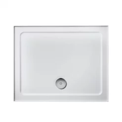 Ideal Standard Simplicity Low Profile 1200 X 760mm Stone Resin Shower Tray With Waste - 4 Ups