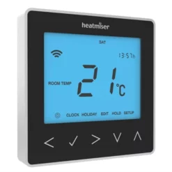 Heatmiser NeoStat-e Electric Floor Heating Thermostat - Sapphire Black NEOSTAT-EBLACK