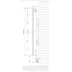 Discount Vertical Single Panel Single Convector Flat Panel Radiator (Type 11/K1) - 1200mm X 400mm - 12VPS400 -UK Bathroom Supplies Sales 993821b6 c1be 4f0b af82 66e6707e9e54