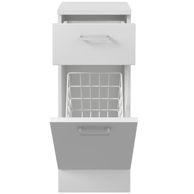 Alpine White Gloss Laundry Unit 300 X 300mm 6 Alpine White Gloss Laundry Unit 300 X 300mm - Image 4