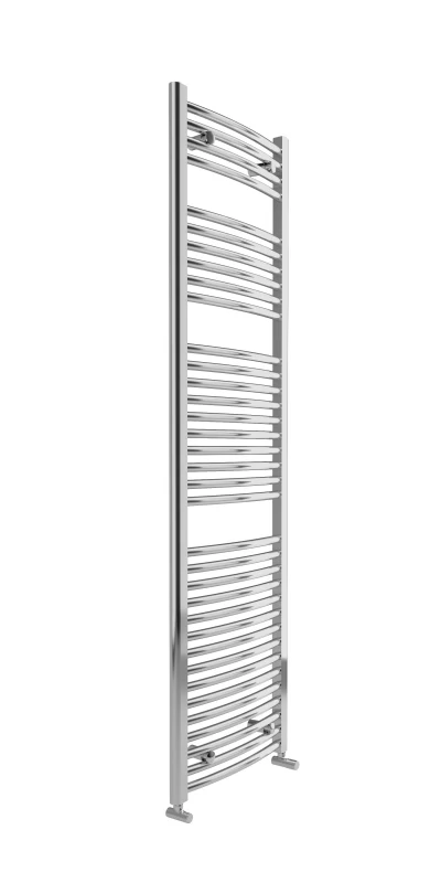 Lazzarini Essential 1430mm X 600mm Towel Rail Curved Chrome - 148234 3 Lazzarini Essential 1430mm X 600mm Towel Rail Curved Chrome - 148234
