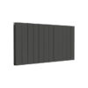 Towelrads Ascot Anthracite Aluminium Double Designer Radiator 600x1227mm - 510093