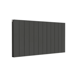 Towelrads Ascot Anthracite Aluminium Single Designer Radiator 600x1227mm - 510103