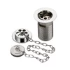 Bristan Trad Bath Waste With Procelain Plug Slotted W BATH01 C