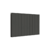 Towelrads Ascot Anthracite Aluminium Single Designer Radiator 600x1022mm - 510102