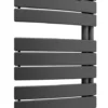 Lazzarini Pieve 1380mm X 550mm Towel Rail Anthracite - 386301