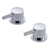 RAK Ceramics Prima Tech Deck Mounted Valve Pair - RAKPRT3016