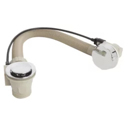 Bristan Round Pop Up Bath Waste With Overflow W BATH06 C