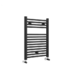 Lazzarini Essential 1110mm X 600mm Towel Rail Straight Matt Black - 148294