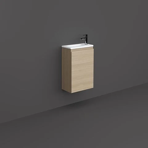 RAK Ceramics Wall Hung Vanity 400mm Scandinavian Oak - JOYWH040SOK 3 RAK Ceramics Wall Hung Vanity 400mm Scandinavian Oak - JOYWH040SOK