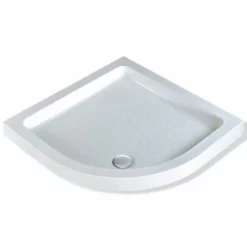 MX Classic Deep 900 X 900mm Stone Resin Quadrant Shower Tray With Waste