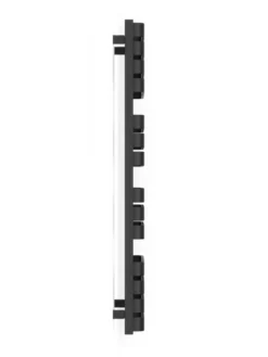 Terma Warp T One Electric Towel Rail 1110x500mm Matt Black - WWWTN111050KS95E8P -UK Bathroom Supplies Sales b6c2d256 f425 43ba 87da 07b7e098a9fc