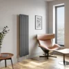 DuraTherm Vertical Single Flat Panel Designer Radiator - 1600 X 452mm Anthracite -UK Bathroom Supplies Sales b74d8967 fa80 4b70 ab0e 03df454b7322