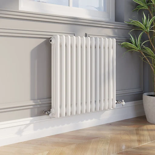 Park Lane Traditional Colosseum Triple Bar Column Radiator White 600 X 605mm 4 Park Lane Traditional Colosseum Triple Bar Column Radiator White 600 X 605mm - Image 2
