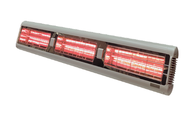 Tansun Sorrento IP Low Glare White 4.5kW Outdoor Heater - SOR215IPTW 3 Tansun Sorrento IP Low Glare White 4.5kW Outdoor Heater - SOR215IPTW