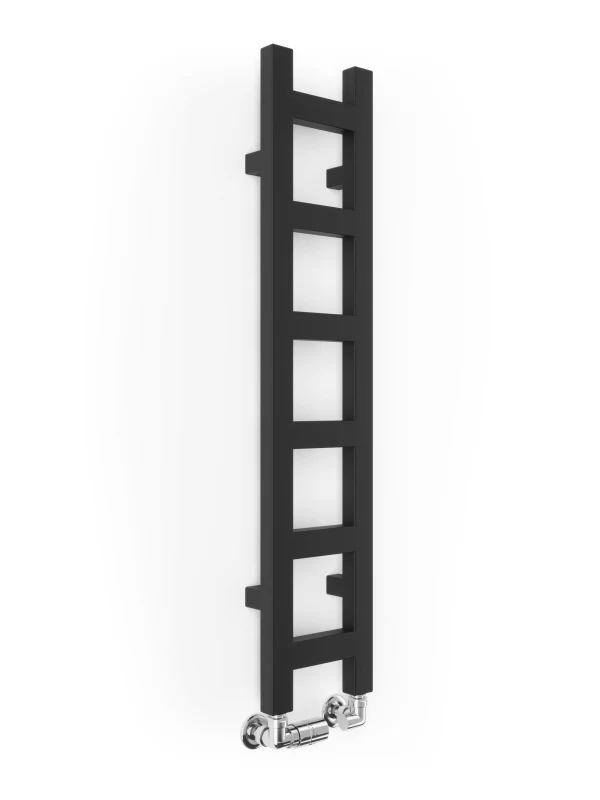 Terma Easy Heated Towel Rail 960x200mm Matt Black - WGEAS096020KS95SX 4 Terma Easy Heated Towel Rail 960x200mm Matt Black - WGEAS096020KS95SX - Image 2