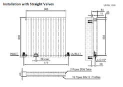 DuraTherm Horizontal Double Flat Panel Designer Radiator - 600 X 608mm Anthracite -UK Bathroom Supplies Sales bd439091 0790 4b45 b9fd 7452cc7b5334