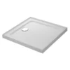 Mira Flight Low Profile 800 X 800mm Stone Resin Square Shower Tray With Waste - 4 Ups