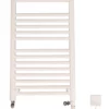 Discount Straight Dual Fuel White Towel Rail 1172mm X 750mm - 7M11DF