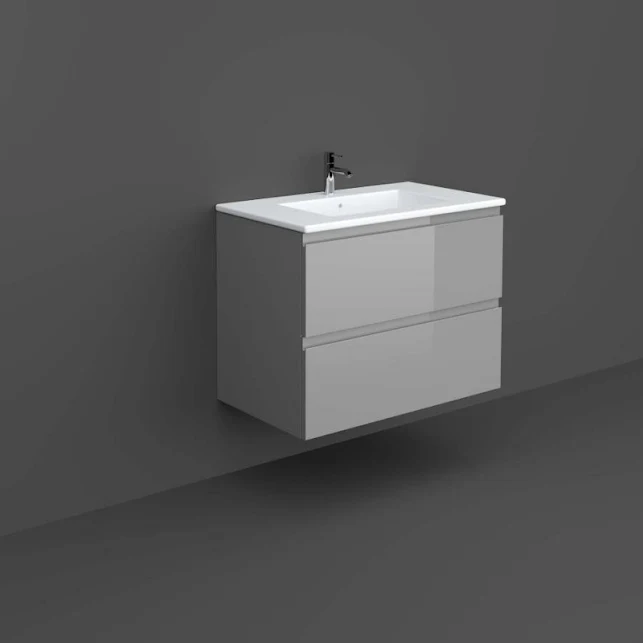 RAK Ceramics Wall Hung Vanity Unit 800mm Urban Grey - JOYWH080UGY 3 RAK Ceramics Wall Hung Vanity Unit 800mm Urban Grey - JOYWH080UGY