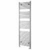 Towelrads Pisa Chrome Straight Heated Towel Rail 1600x300mm - 140025
