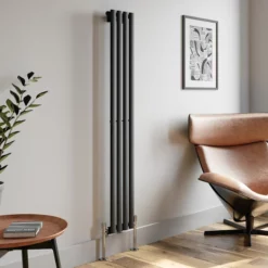 DuraTherm Vertical Oval Tube Single Panel Designer Radiator - 1600 X 240mm Anthracite 13 DuraTherm Vertical Oval Tube Single Panel Designer Radiator - 1600 X 240mm Anthracite -UK Bathroom Supplies Sales c8130f3f 75a0 4dad b1e7 9847a09b8d6d