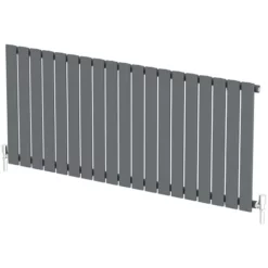DuraTherm Horizontal Single Flat Panel Designer Radiator - 600 X 1440mm Anthracite -UK Bathroom Supplies Sales c83e816b 4582 43cb bfa9 3dc545126dca