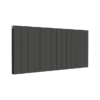Towelrads Ascot Anthracite Aluminium Double Designer Radiator 600x1432mm - 510094